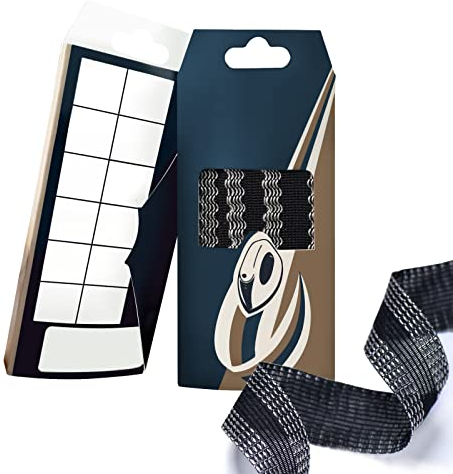 2 Pcs Pants Edge Shorten Self-adhesive Pants Mouth Paste, 8ft Iron-on Hemming Tape Fabric Fusing Tape Fashion Sewing and Ironing Fabric for Improve Jeans Suit Pants Trouser Mouth (1in x 2.7yards)