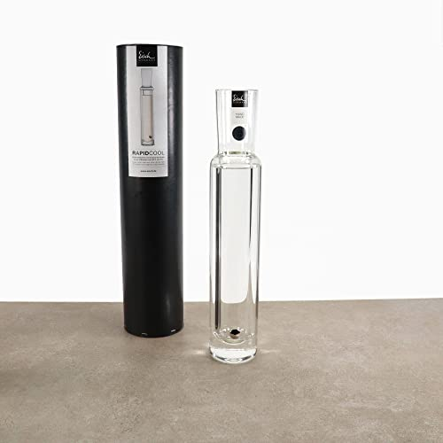 Eisch Rapid Cool I Carafe à décanter rafraîchissante pour bouteilles de vin, champagne et champagne, refroidit en 5 minutes à 8 °C