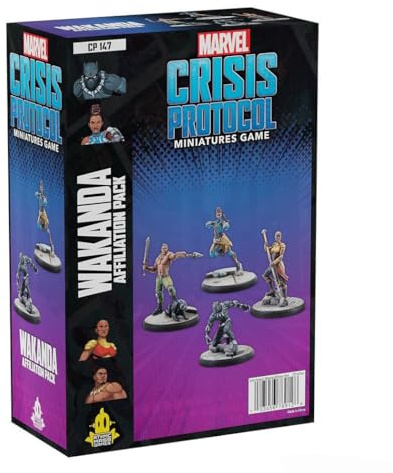Atomic Mass Games | Marvel Crisis Protocol: Wakanda Affiliation Pack