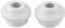 BuyWeek Buse de Jet de Piscine, 2PCS 1.5 Pouce Filetage Mâle Rotatif Piscine Jet de Retour Spa Buse de Massage Accessoires de Piscine