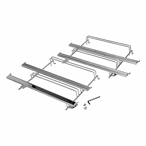 LUTH Premium Profi Parts Auszugsschienen Set für 2 Backbleche Roste kompatibel mit Bosch 00464969 in Backofen