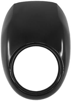 QUTBAG Faro Protezione Copri Per Sportster Per XL1200 Per XL883 Per XL 1200 883 Per Dyna Per Super Per Glide Moto Custom Cupolino Maschera Forcella Montaggio Maschera lampada