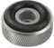 Dynavox Piedini per dispositivi con zigrinatura Mini in alluminio, per dispositivi HiFi come altoparlanti, amplificatori e giradischi, colore argento, set da 4
