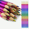 LISOPO 20 Stück Regenbogen Buntstifte Kinder, 4 in 1 Farben Regenbogenstift Bleistifte Buntstift Mehrfarbig stifte kinder für Kunst Zeichnung, Skizzieren, Farbung und Mitgebsel Kindergeburtstag