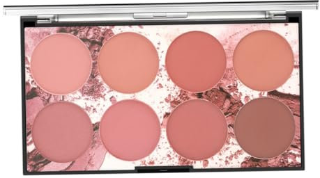Fard palette blush blush crema tavolozza in polvere arrossamento in polvere con 8 blush 42g, fard del viso