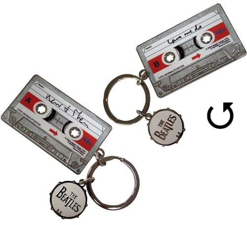 Rock Off officially licensed products The Beatles Now And Then Casette Schlüsselring One Size
