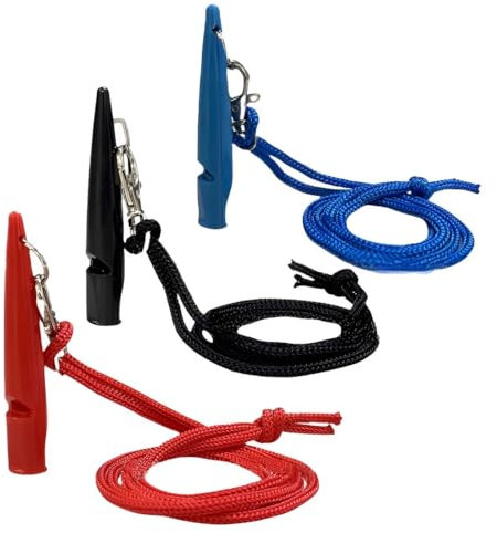 CPJJ silbato perros adiestramiento de 3 piezas, silbato ultrasónico para perros, ideal para el entrenamiento de perros de todas las razas, sonido claro y amplia gama