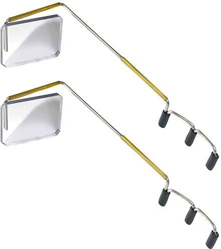 Take A Look Active Original Activity Mirror for Sunglasses, Bike Helmets, or Visors Rear-View Mirror for Cycling and Other Outdoor Activities, 2-Pack