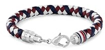 Tommy Hilfiger Jewelry Lederarmbänder für Herren in Verschiedenen Farbkombinationen — Alle mit Edelstahlverschluss