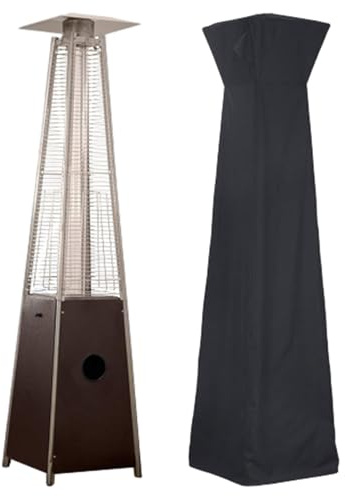 Genérico Funda Estufa de Gas Exterior, Cubierta para Calentador de Agua, 210D Oxford, Resistente, Impermeable, a Prueba de Viento, con Bolsa de Almacenamiento