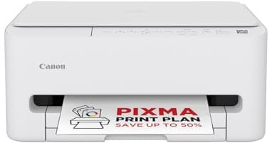 Canon PIXMA TS4150i | Space-Saving Wireless All-in-One Inkjet Printer | Office documents and home printing; wireless AirPrint and Mopria, auto duplex, borderless photos, 100-sheet cassette