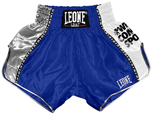 LEONE 1947 Training, Pantalones cortos Kick-thai Unisex adulto, Turquesa, XS