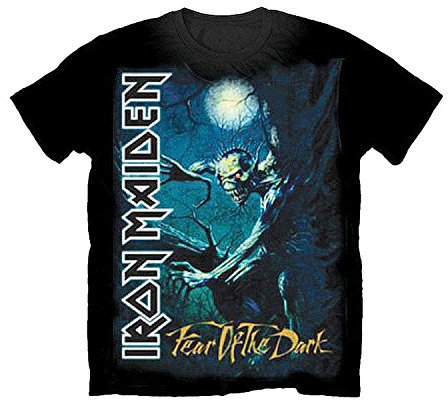 Close Up Iron Maiden Fear Of The Dark Tree Spirit T-Shirt, black, X-Large