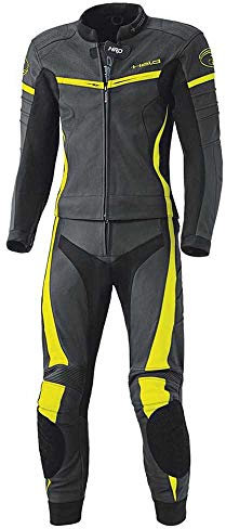 Held Spire Lederkombi 2-tlg. – 100% Rindleder – Soft-Protektoren – Schwarz