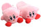 uiuoutoy Damen Hausschuhe Anime Kirby Plüsch Kuschel Pantoffeln Winter Schuhe Erwachsene Slippers