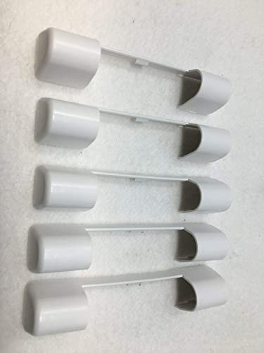 5 Stck Siegenia SI Abdeckung PVC Fenster Beschläge Kunststoff DK Schmutz Schutz NACH AUSWAHL KEIN SET-(Abdeckung Scherenlager 87 mm lang Innen 43 mm)