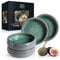 Moritz & Moritz SOLID Juego de 4 cuencos de 300 ml - Cuencos de gres para postres, aperitivos, sopas, ensaladas, helados, tapas y antipastos