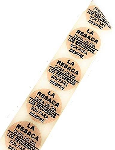 100 selbstklebende Etiketten Anhänger aus Kraftpapier. Die Erinnerungen sind für immer