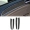 KUNGKIC Kohlefaser Innentür Auto Türgriffblendenabdeckung Zierleisten Aufkleber Türverkleidungsleisten Compatible with BMW X5 E70 2006-2013 Zubehör(Schwarz)