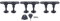 SPYMINNPOO Surfbrett Finnen Plug Set, Surfboard Fin Schraube mit Fin Key Schlüssel Stabile Balance Surfboard Fin Ersatztei