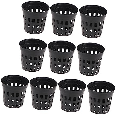 Cabilock 10st Körbe Körbchen Aus Wassergras Pflanztopf Für Wasserpflanzen Wasser Gras Topf Wassergras Kultivieren Topf Pack Tasse Wasserpflanze