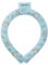 Toseky Ice Rings Neck Cooler - Wearable and Reusable Neck Coolings Wrap - Ice Collar for Neck, Cooling Accessories for Hot Weather, Neck Ice Pack Wrap Gel for Outdoor Activities, Work