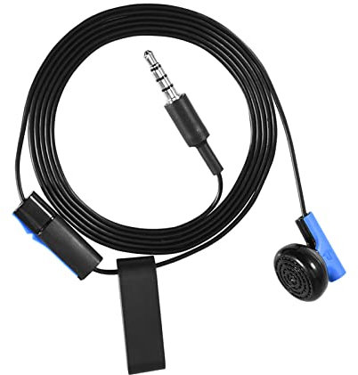 TYCIONG In-Ear Gaming Earphone Headset for S0 nv PS4, Clear Sound, Blue Design, 3.5mm Compatible