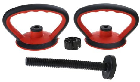 Psdndeww Workout Kettle Bells Grip Adjustable Kettlebells Handle For Weight Plate Hantels Converter For Strength Training