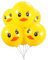 24 Stück 12 Zoll Entenballons, Latexballons, gelbe Ballons für Geburtstag, Babyparty, Enten-Mottoparty, Kindergarten-Dekoration (Ente)
