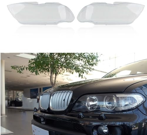 Frontabdeckung Linse Scheinwerfer klar für 2004–2006 BMW X5 E53