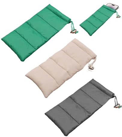 JININOSEU 3 Stück Handy Tasche, Thermo Handyhülle Tasche Universal Daunen Pouch, Handysocke für Smartphone Handy Winter Handyhülle
