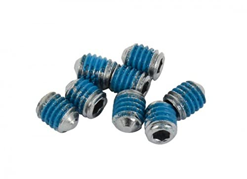 Shimano Unisex-Adult Pin Corto (8 Uds.) Talla S Radsportzubehör, Mehrfarbig, One Size