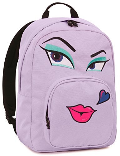 ZAINO INVICTA - OLLIE PACK FACE - Lilla bacio - tasca porta pc padded - americano 25 LT
