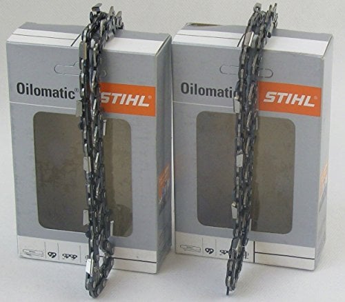 2 catene per motosega ad alte prestazioni Stihl Rapid Super (RS) a scalpello 3/8' 1,6 mm 40 cm (3621 000 0060)