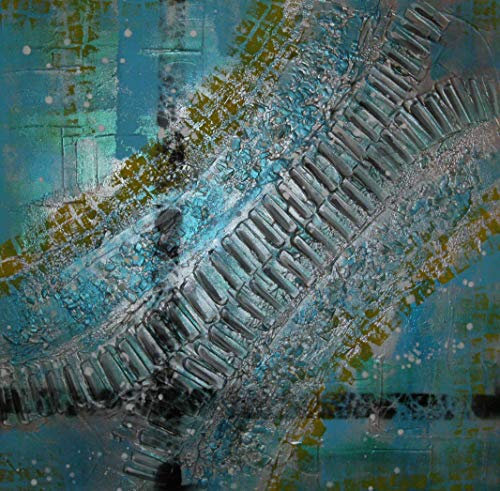 Metallic 1 Acrylbild, Gemälde, Wandbild