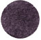 HomebyHome Teppich Rund Hochflor 160 cm Rund - Shaggy Teppich Wohnzimmer Violett Extra Weich und Flauschig - Langflor Teppiche für Schlafzimmer, Küche, Flur - Carpet, Halı, Kilim
