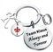 The Originals Inspired Jewelry Fandom Geschenk-Idee Team Klaus Always and Forever-Schlüsselanhänger, 3.0,