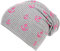 Sonia Originelli Kleinkinder Beanie Mütze Mini Anker Maritim Streifen Jersey Unisex Farbe Grau