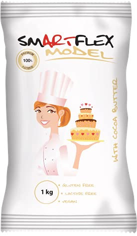 SmartFlex White Vanilla Modelling Paste 1kg