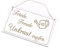 Garten Schild Friede Freude Unkraut zupfen - Holzschild Garten Deko 26 x 16 cm | Dekolando