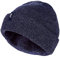 HEAT HOLDERS - Herren Mütze mit Innenfleece für Winter | Strick Beanie mit Warm Fleece (Einheitsgröße, Marine)