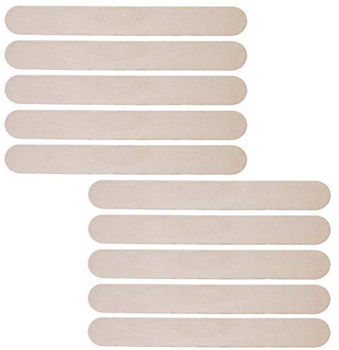 FOMIYES 1stücke Wachsstäbchen Aus Holz Für Haarentfernung Pro Packung Inklusive Wachsspatel Und Zungenspatel Für Einfache Anwendung