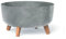 Prosperplast DGRL400LE - Maceta con Patas (20,7 x 38 cm, Efecto hormigón, Color Gris
