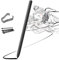 Galaxy Tab S6 Lite S Pen Ersatz für Samsung Galaxy Tab S6 Lite (EJ-PP610), Galaxy Tab S6 Lite Eingabestift Ersatz S Pen + Ersatzspitzen/Spitzen,ohneBluetooth (Oxford-Grau)