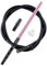 Shisha Cachimba Juego de Manguera - Kitosun D-Hose Accesorios Shisha 33,5 cm mango de aluminio extraíble | Tubo de Silicona de 1,5 M | Adaptador | Resorte y Hookah Arandela (rosa)