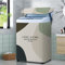 Odot Housse Machine a Laver Chargement par Le Haut, Couvre-Machine Protecteur Anti-Poussière Couverture pour Machine Lave-Linge et Sèche-Linge (Nordique C,Capacité XXL 12.5kg)