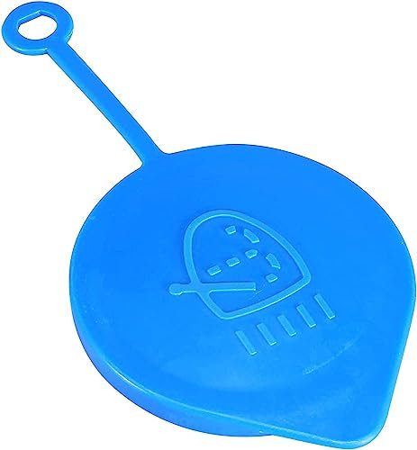 MACHSWON 2pcs Fluid Reservoir Tank Bottle Cap Blue Windshield Wiper Washer Cover for Honda Accord Civic CRX CR-V 38513SB0961