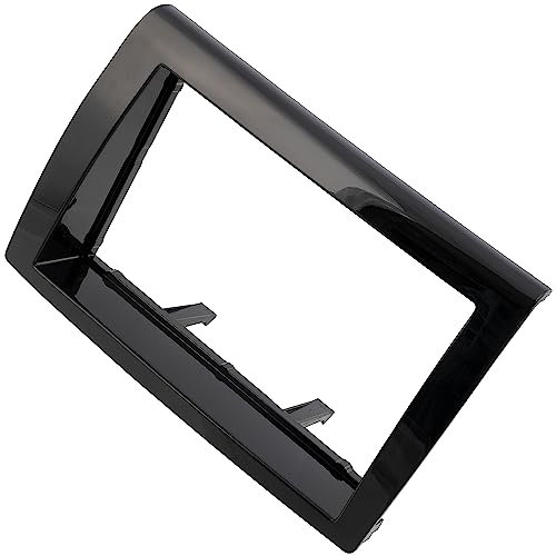 AERZETIX - C40960 - Mascherina telaio adattatore 2 DIN per autoradio - in plastica - compatibile con Fiat Bravo 2007-2014