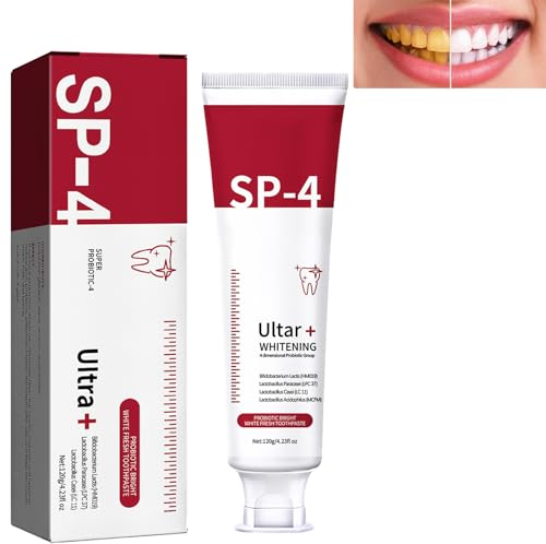 KOAHDE SP-4 Zahnaufhellung Probiotische Zahnpasta,SP4 Fresh Breath Zahnpasta,SP4 Aufhellende Zahnpasta,Sp-4 Probiotische Zahnpasta Aufhellen,SP-4 Zahnpasta Whitening,SP-4 Zahnpasta Stärkt Zahnschmelz