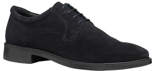 Geox U Gladwin A, Oxford Hombre, Navy, 45 EU